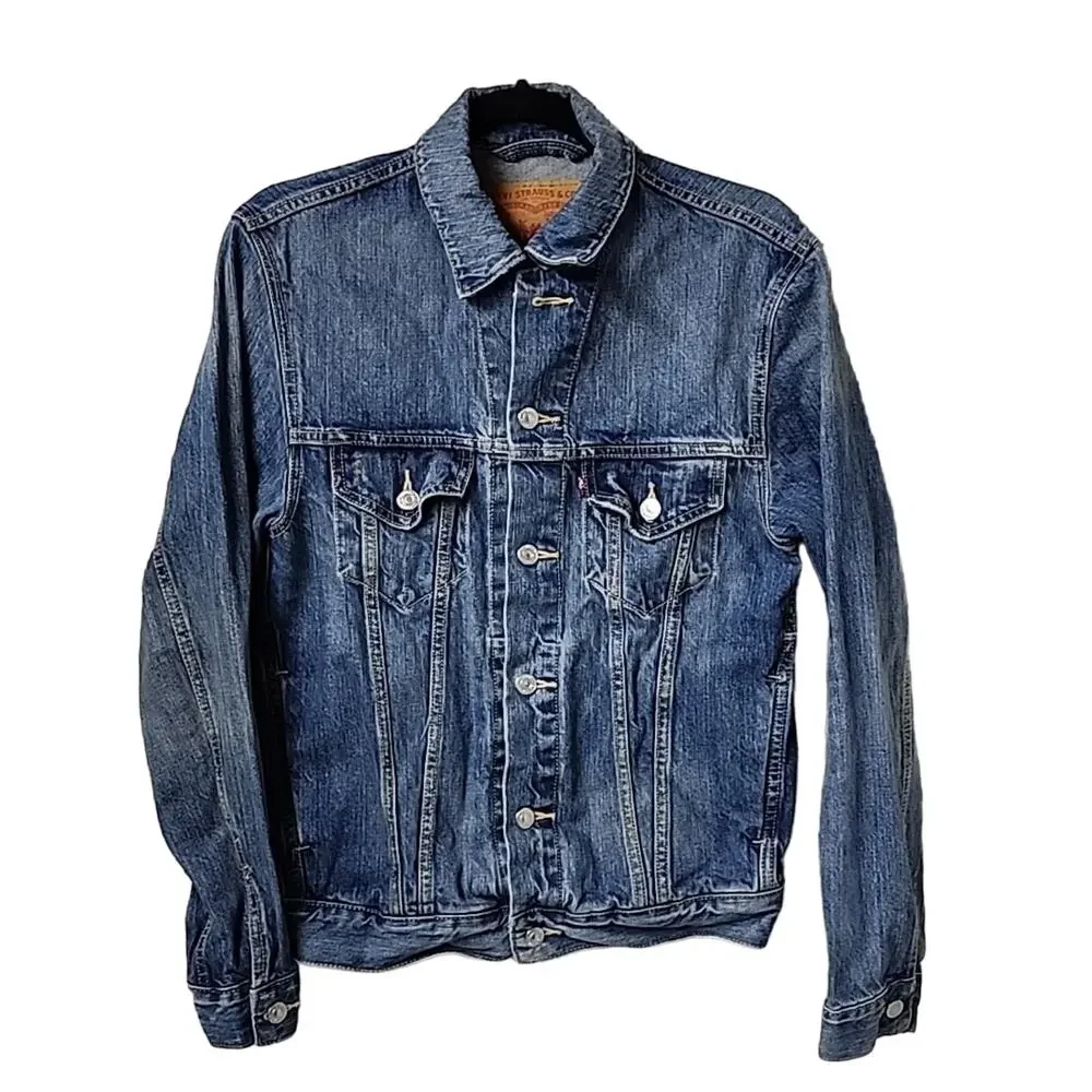 Levi's Denim Jean Jacket Mens Size Small